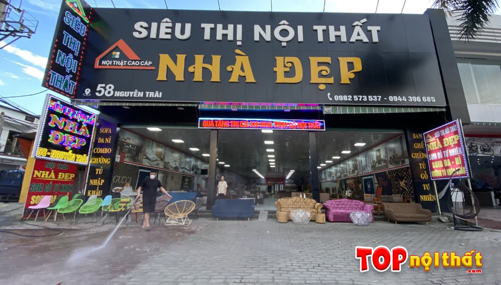 Cửa hàng Nội thất NHÀ ĐẸP Số 58 Nguyễn Trãi – TP. Vinh – Nghệ An