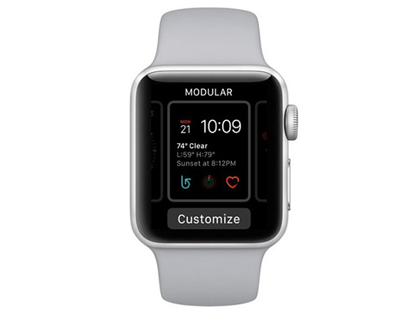 Apple Watch giúp bạn dễ dàng tùy chỉnh thay đổi và chọn lựa mặt đồng hồ