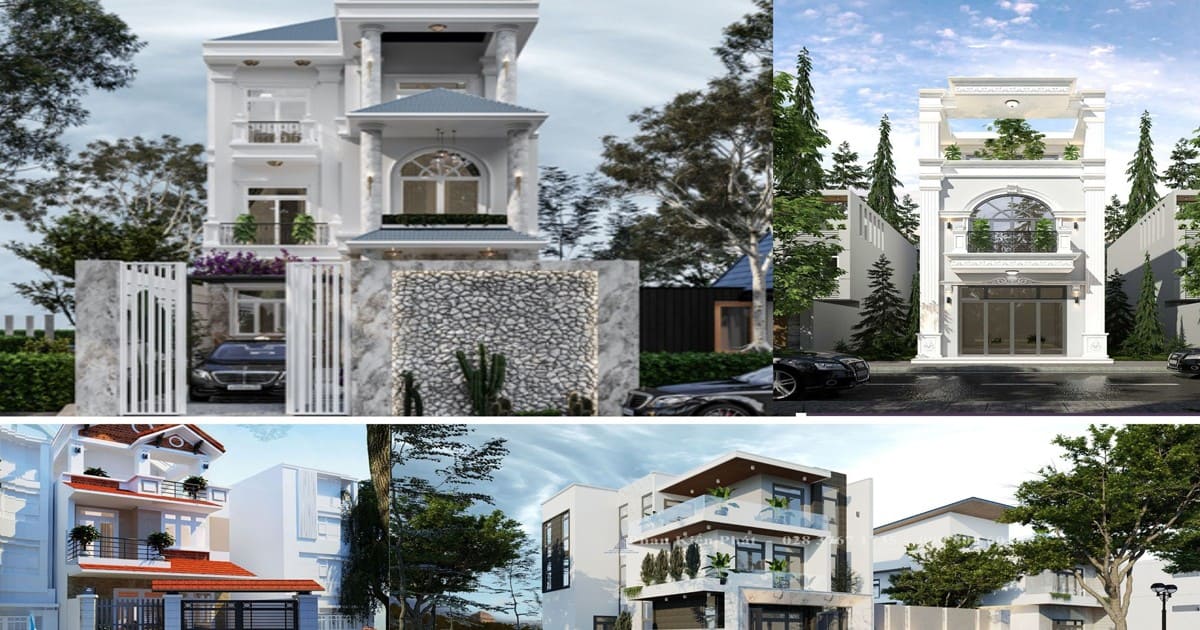 20 Mẫu nhà 3 tầng đẹp được ưa chuộng | Phan Kiến Phát Co.,Ltd