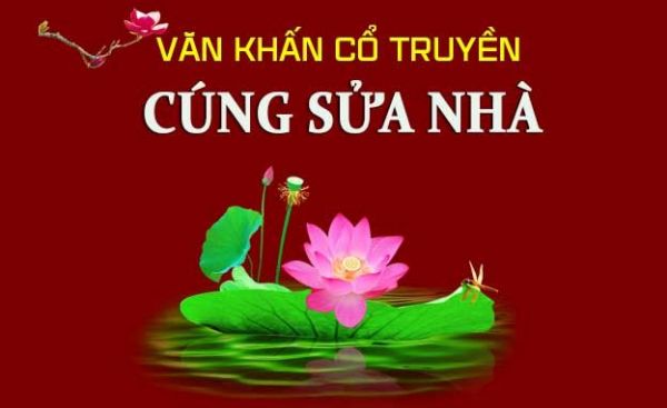 văn khấn cúng sửa nhà