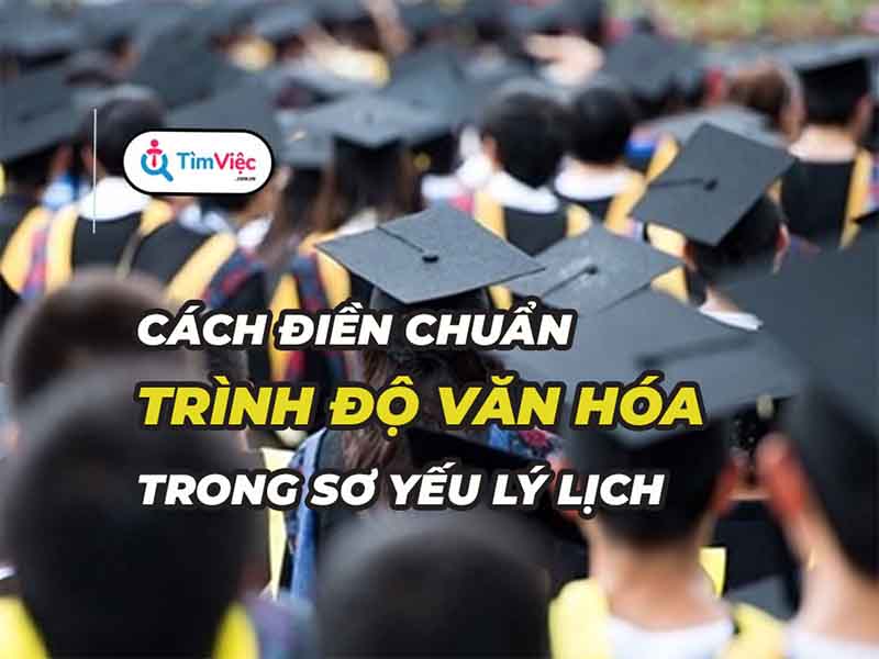 Trình độ văn hóa là gì? Cách tránh sai sót khi điền trong sơ yếu lý lịch