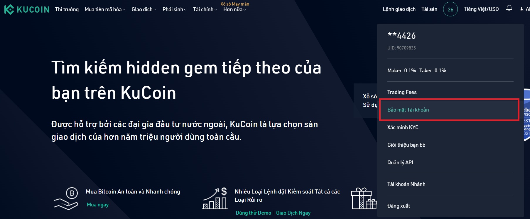 2fa kucoin