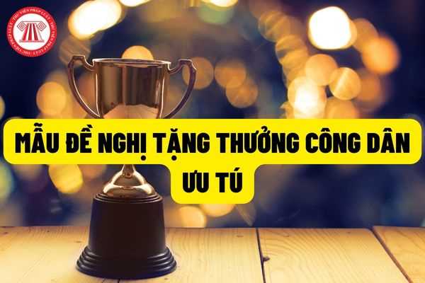 Mẫu mới nhất Báo cáo thành tích đề nghị tặng thưởng danh hiệu 'Công dân Thủ đô ưu tú' tại Hà Nội năm 2022?