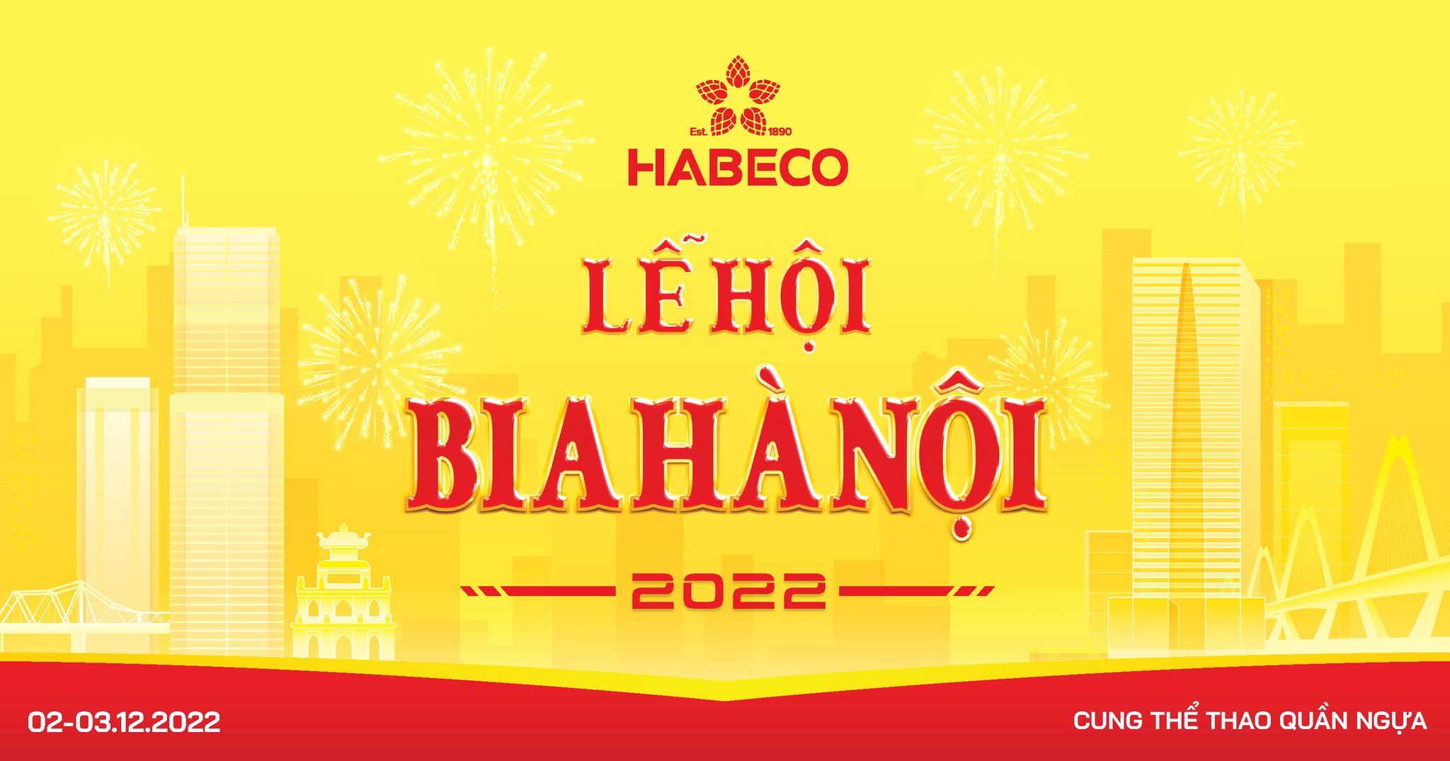 LỄ HỘI BIA HÀ NỘI 2022 - ĐIỂM HẸN ĐẶC SẮC CỦA THỦ ĐÔ - Habeco