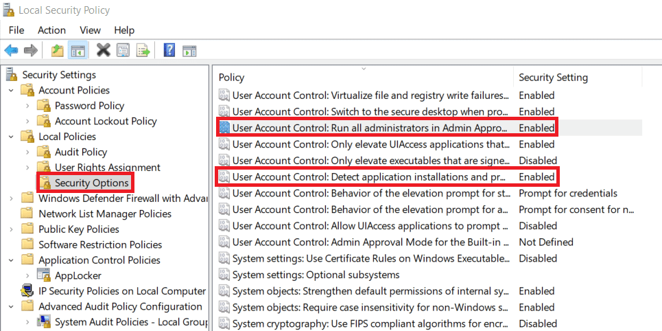 Trình soạn thảo chính sách bảo mật cục bộ. Cách khắc phục ứng dụng không mở được trong Windows 11