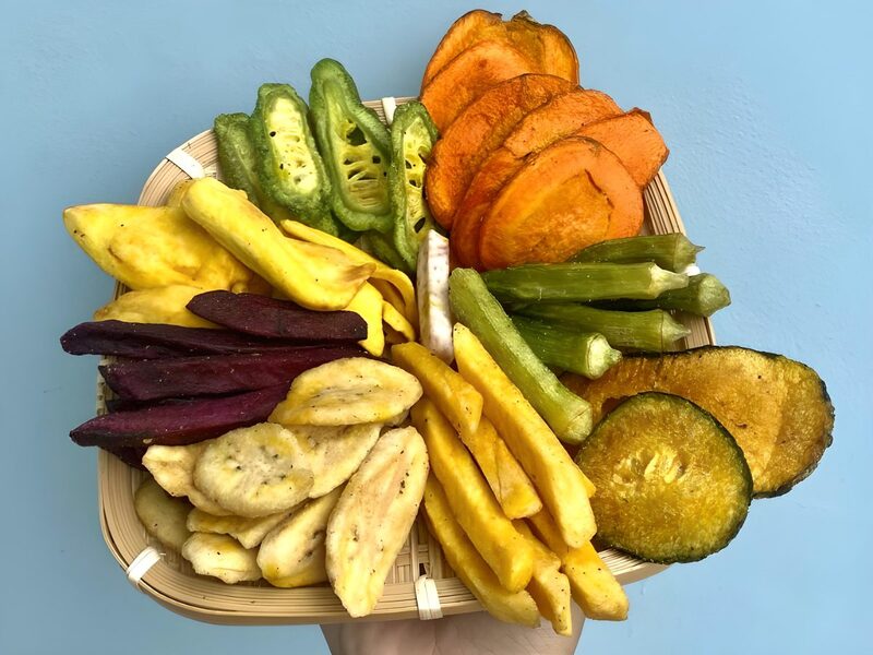 Các lọa trái cây, rau củ sấy (Nguồn: avorganic.vn)