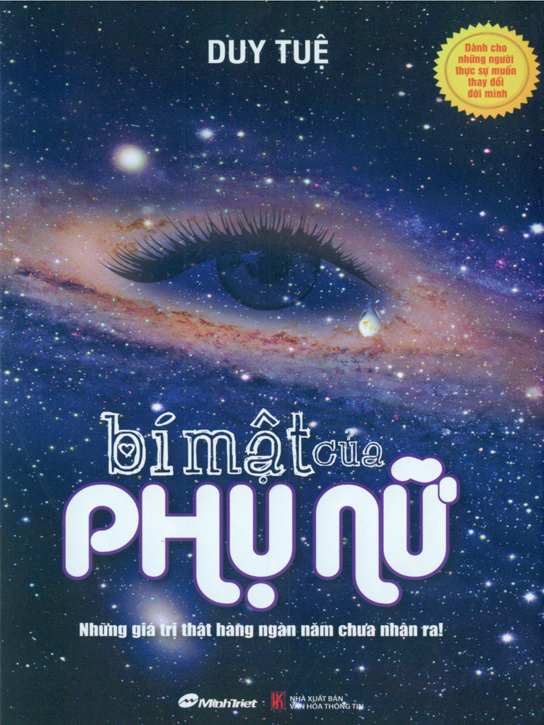 eBook Bí Mật Của Phụ Nữ: Những Giá Trị Thật Hàng Ngàn Năm Chưa Nhận Ra - Duy Tuệ full prc, pdf, epub, azw3 [Xã hội]