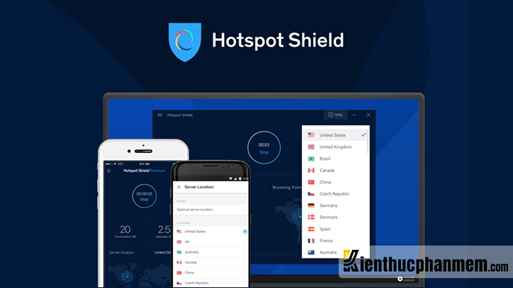 HotSpot Shield là phần mềm VPN Free cho PC vô cùng quen thuộc hiện nay
