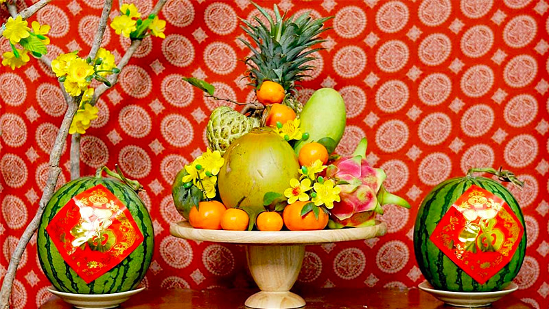 Cách chưng trái cây ngày Tết đẹp, ấn tượng cho năm 2023 | Cleanipedia
