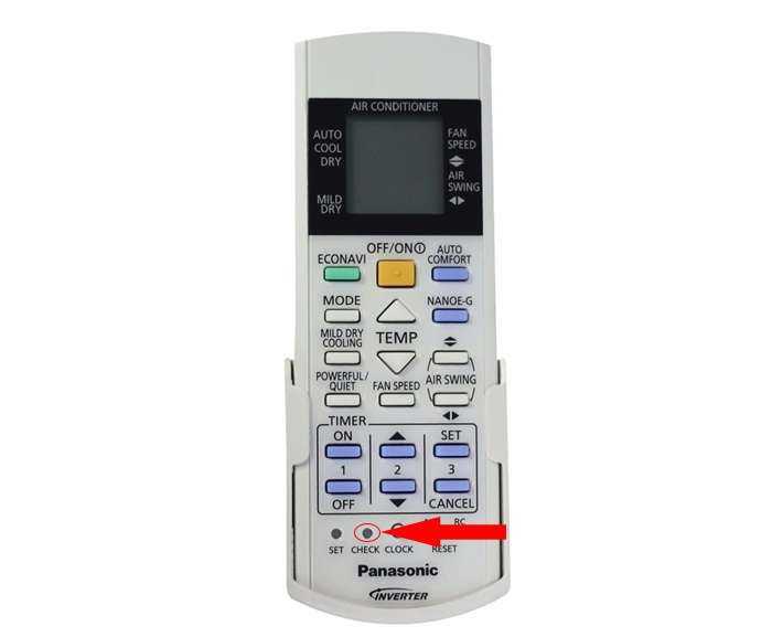 remote máy lạnh Panasonic