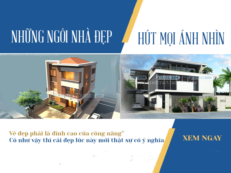 Những ngôi nhà đẹp thu hút mọi ánh nhìn - Trangkim