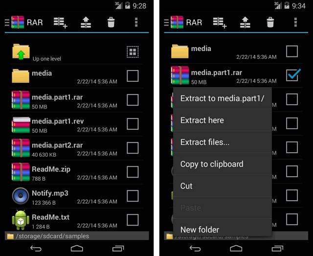 5 ứng dụng giải nén tốt cho các thiết bị Android