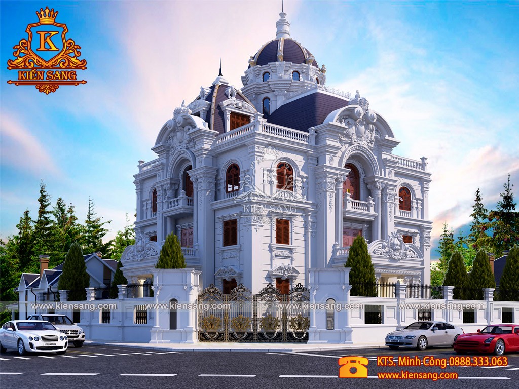 TOP 10 bản vẽ thiết kế biệt thự đẹp nhất Hưng Yên - Kiến Sang