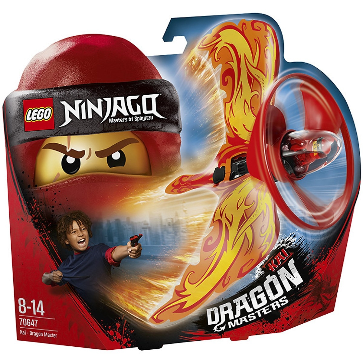 Lốc Xoáy Rồng Của Kai LEGO NINJAGO - 70647 (92 chi tiết)