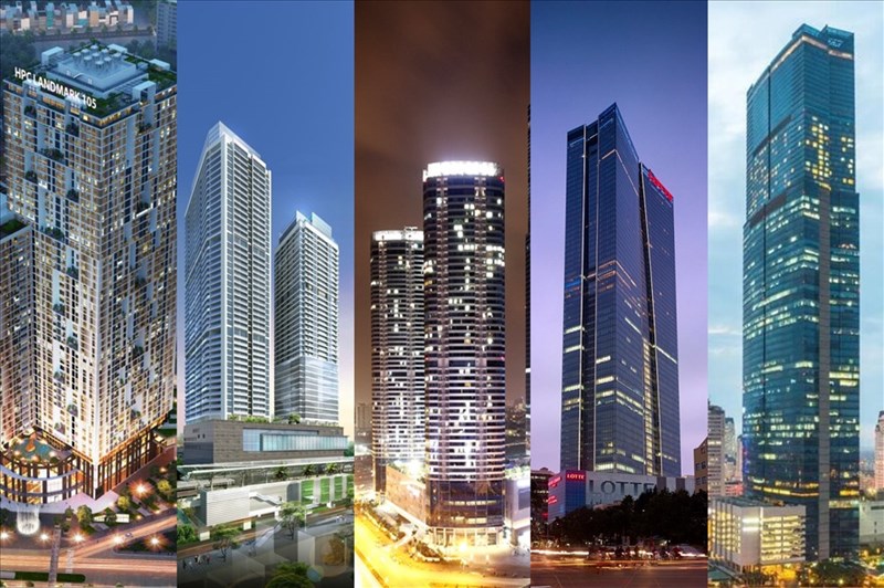 Điểm mặt top 5 tòa nhà cao nhất tại Hà Nội