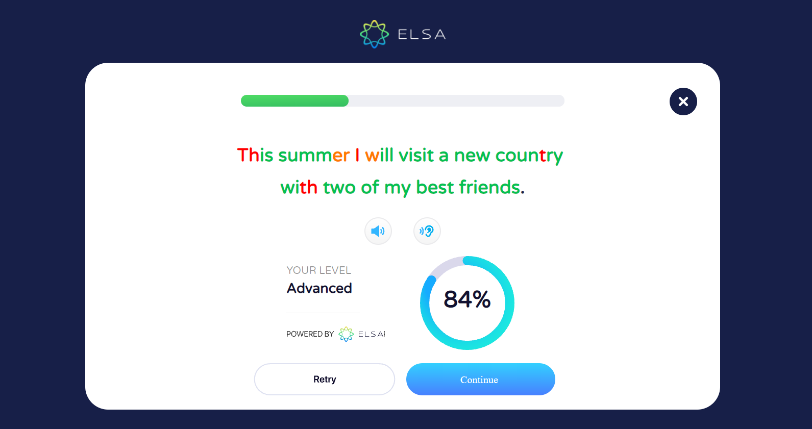 ELSA Speak phần mềm học tiếng Anh miễn phí