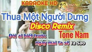 Thua Một Người Dưng Remix (Tone Nam) || Karaoke || Nhạc ...