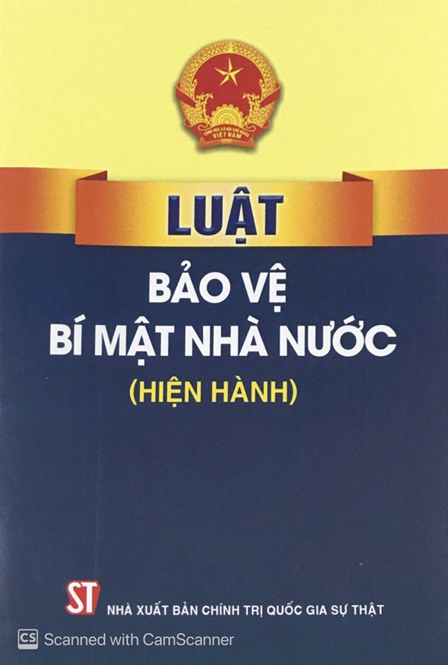 Luật Bảo vệ bí mật nhà nước (hiện hành)