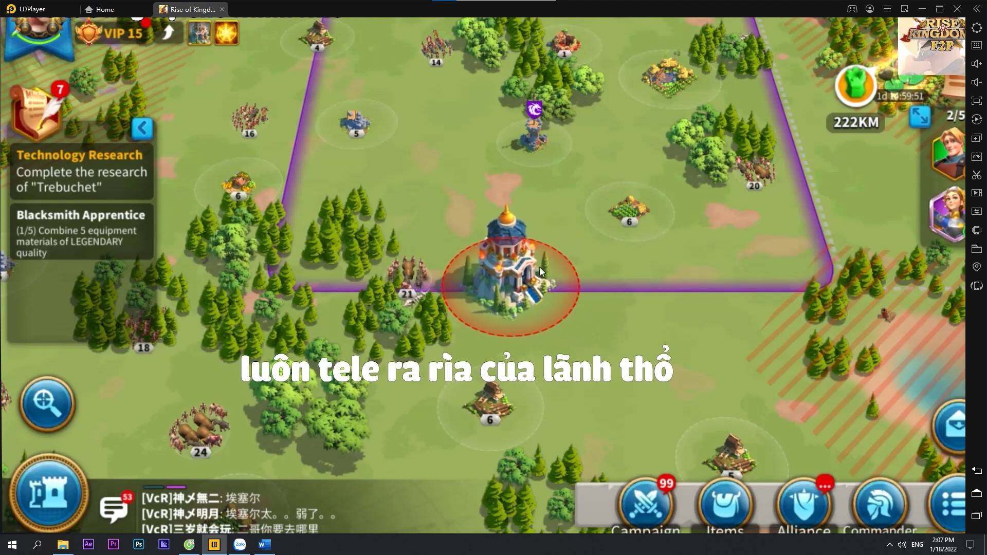 『HƯỚNG DẪN』CƠ BẢN CHO NGƯỜI MỚI CHƠI RISE OF KINGDOMS