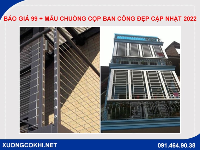 Báo giá 99 + mẫu chuồng cọp ban công đẹp cập nhật 2022