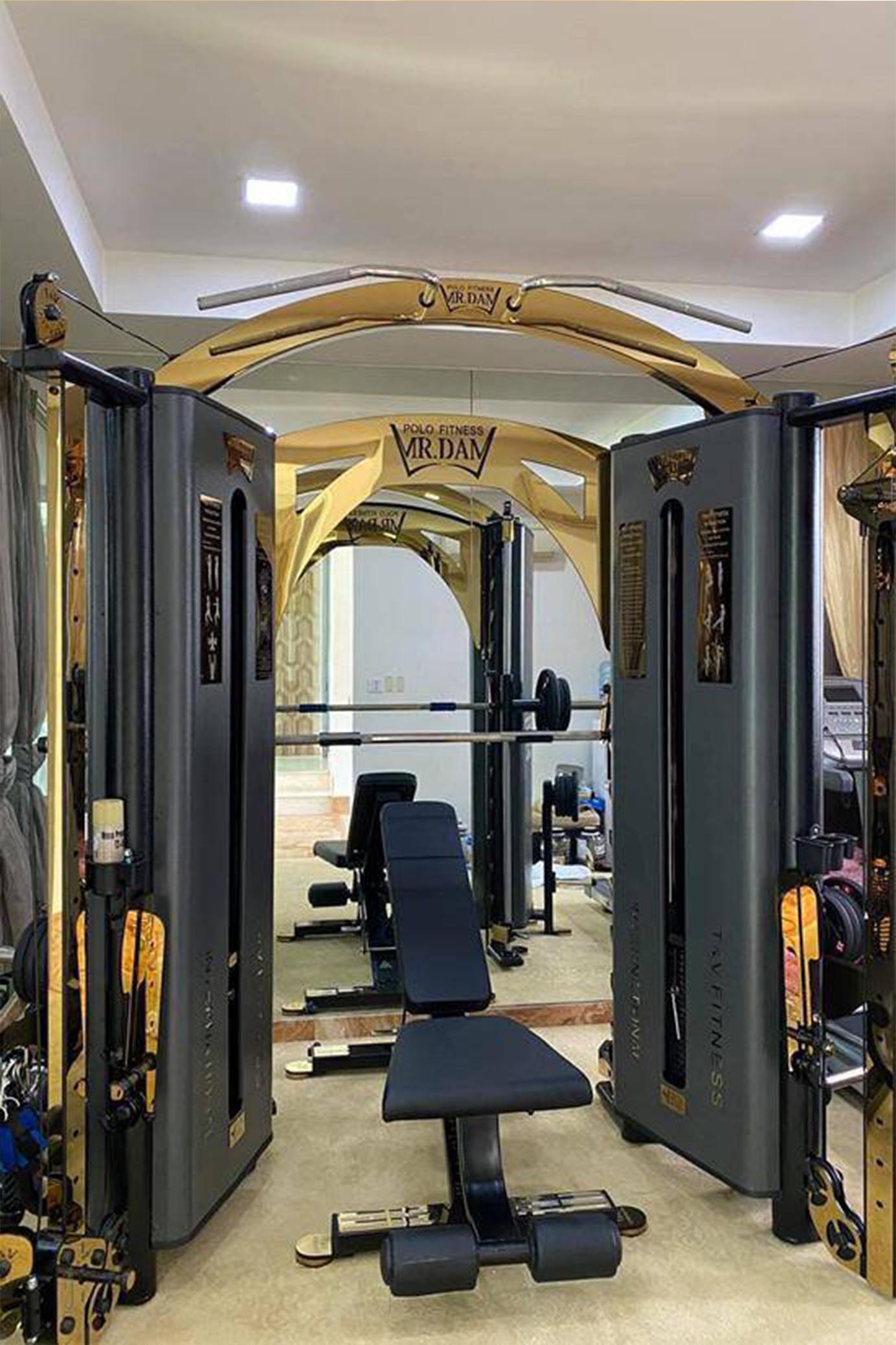 Phòng tập Gym riêng của Mr. Đàm