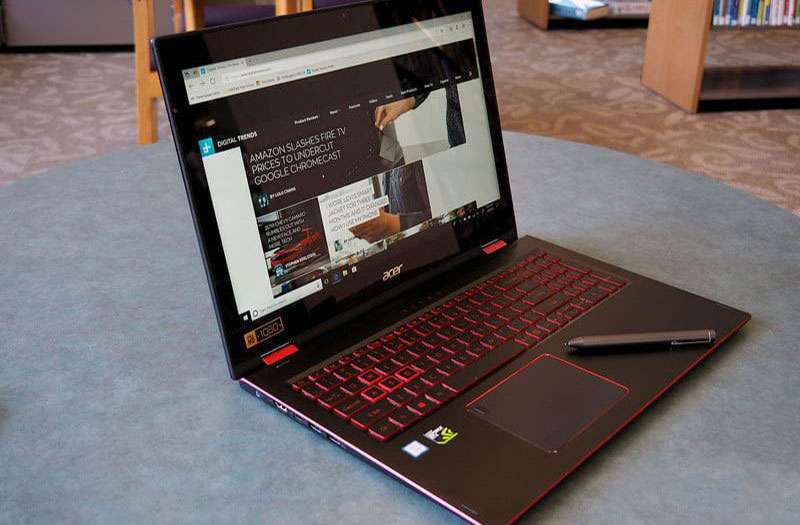 Acer Nitro 5 Spin - laptop 2 trong 1 với cấu hình mạnh mẽ kèm theo tính linh hoạt