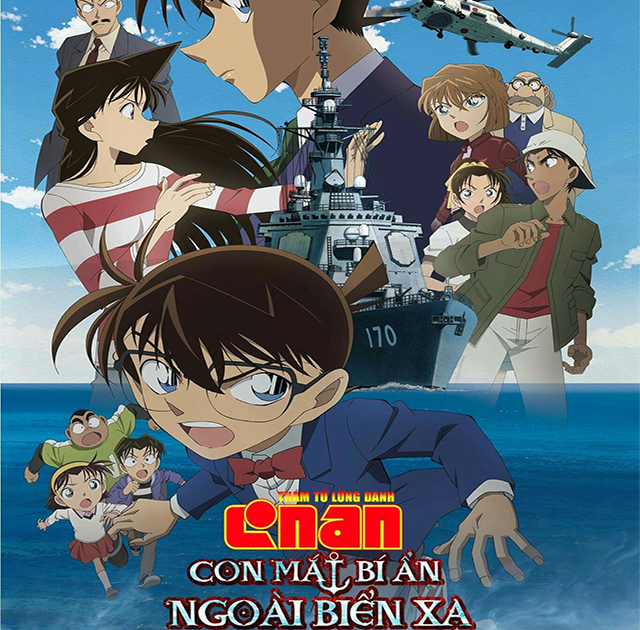Thám Tử Conan Movie 17: Con Mắt Bí Ẩn Ngoài Biển Xa HTV3 …