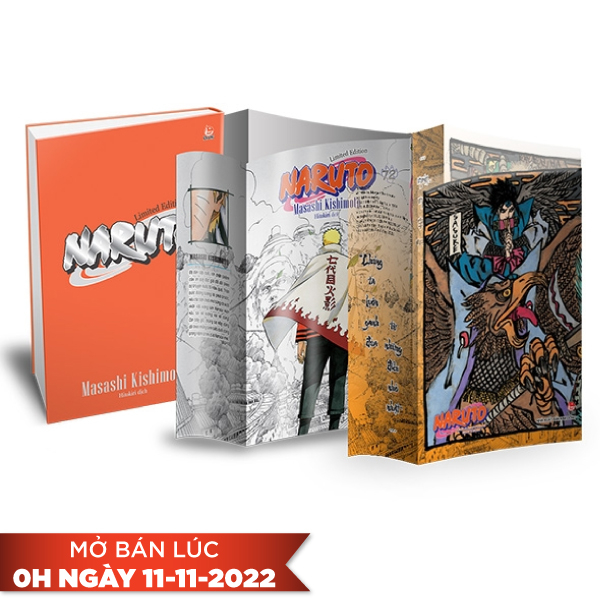 Naruto Tập 72 - Limited Edition - Tặng Kèm Bìa Nhựa PVC