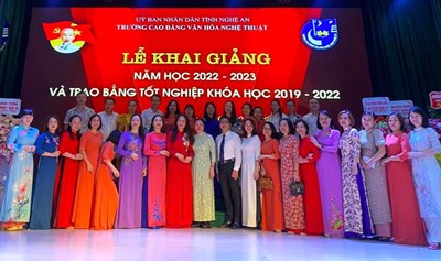 Nơi đào tạo, bồi dưỡng, cung cấp nguồn nhân lực văn hóa nghệ thuật của tỉnh và khu vực