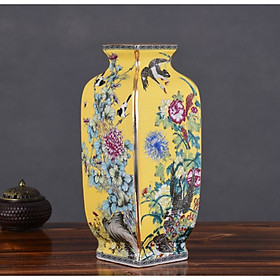 Bình hoa trang trí ngày tết phong cách Á Đông - Lọ hoa