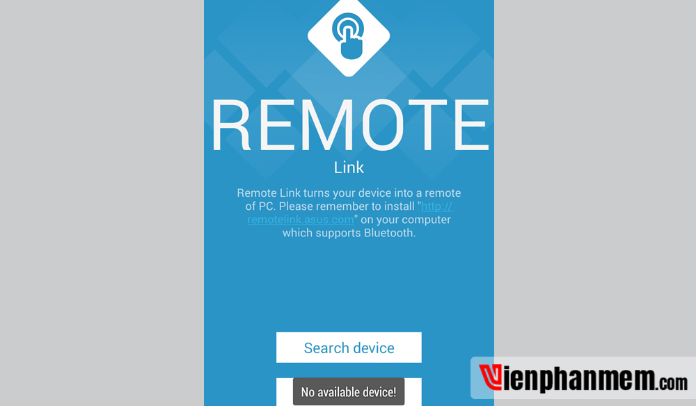 Remote Link là app điều khiển máy tính từ xa miễn phí cho điện thoại Android