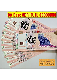 Tờ Số VIP 88888888 Tiền Hình Con Mèo Trung Quốc 100 Tệ lưu niệm - Quà Tặng Ngày Tết Quý Mão 2023