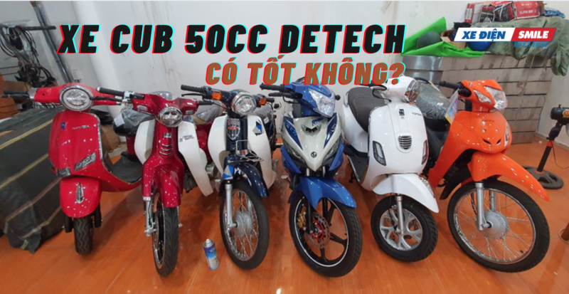 Xe Cub Detech có tốt không, có những mẫu nào? - Xe Điện ...