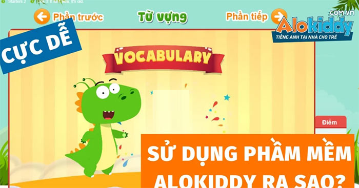 Alokiddy cho iOS 2.3.7 - Tiếng Anh cho trẻ em - Download.com.vn