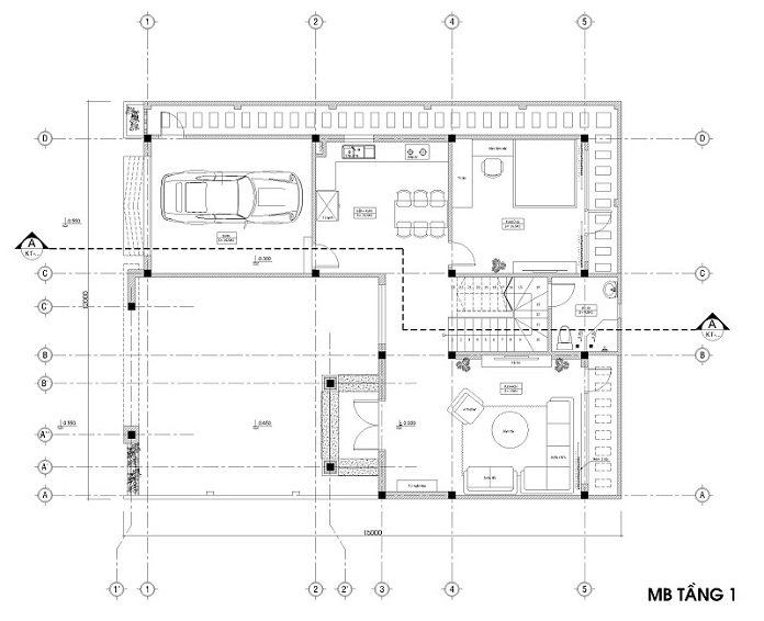 Ảnh 12: Mô hình xây dựng biệt thự cổ điển