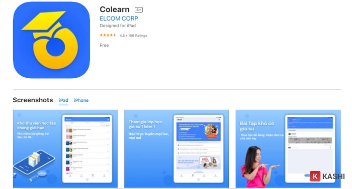 App giải bài tập tiếng Anh CoLearn