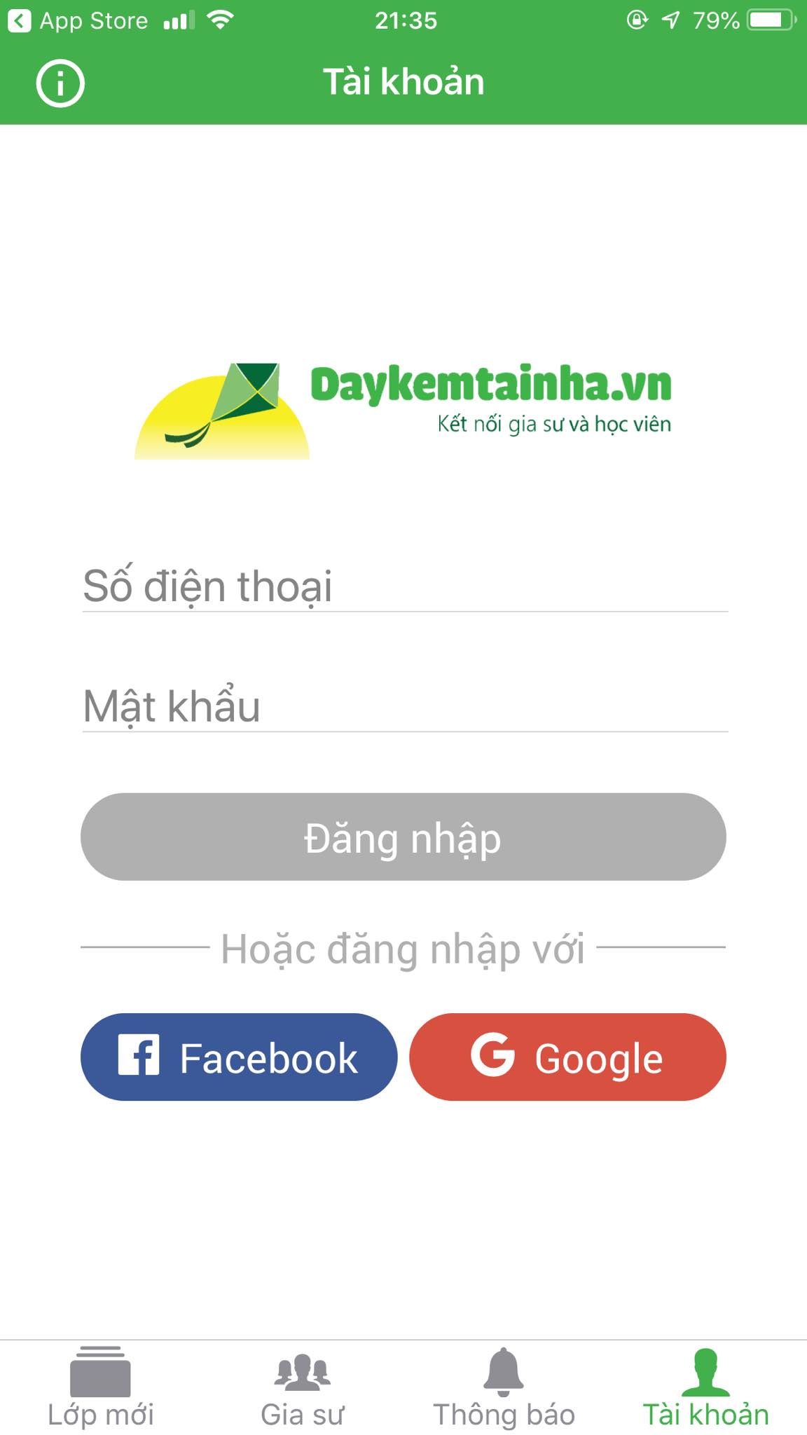 App Daykemtainha.vn