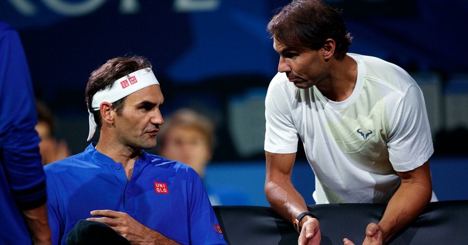 Roger Federer năm thứ 21 có trong Top 20, Rafael Nadal năm thứ 17 liên tiếp trong Top 10. Ảnh: AFP