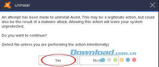 Cách gỡ bỏ hoàn toàn phần mềm Avast Free Antivirus