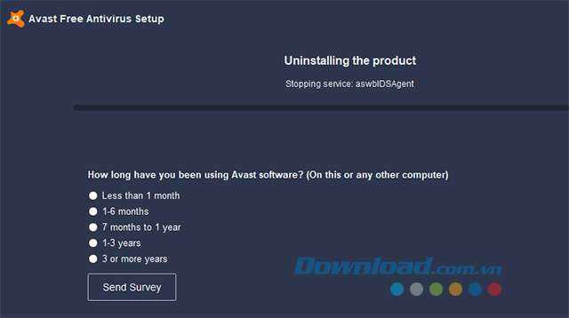 Cách gỡ bỏ hoàn toàn phần mềm Avast Free Antivirus