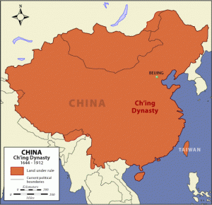 Bản đồ Trung Quốc thời nhà Thanh