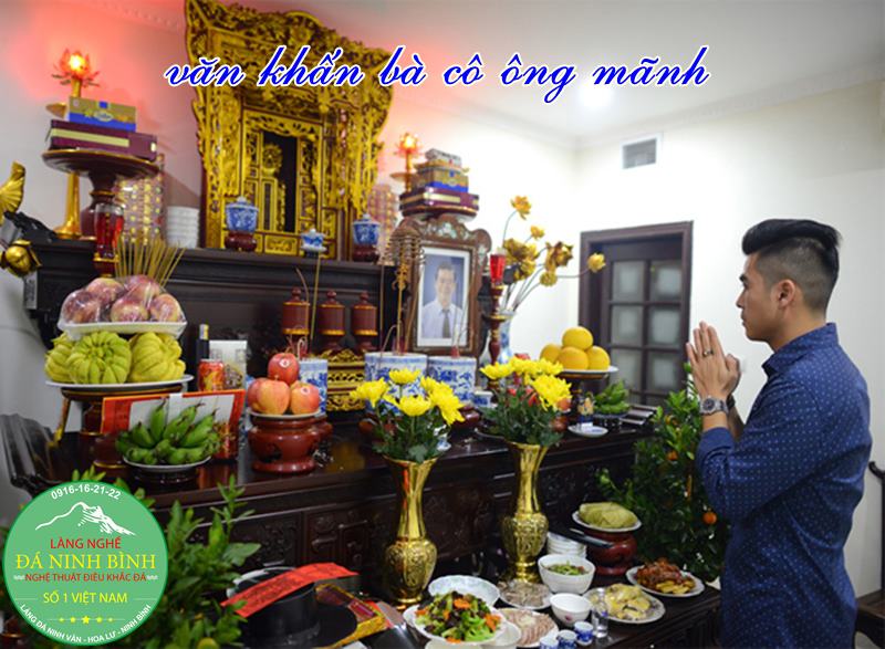 Bài văn cúng khấn bà Cô ông Mãnh trong dòng họ đầy đủ nhất