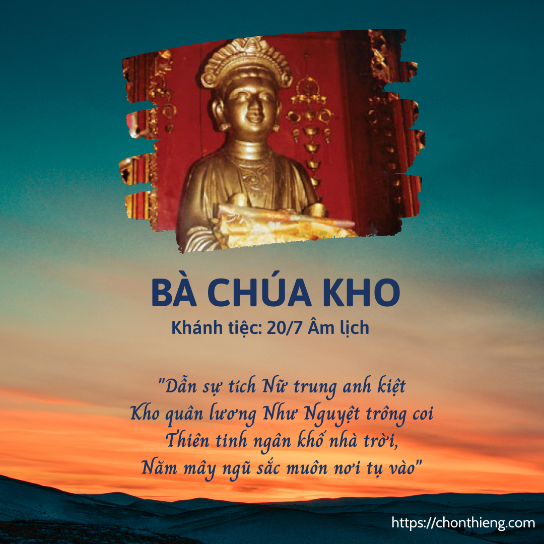 Tiệc Bà Chúa Kho (20/7 AL) – Chốn Thiêng