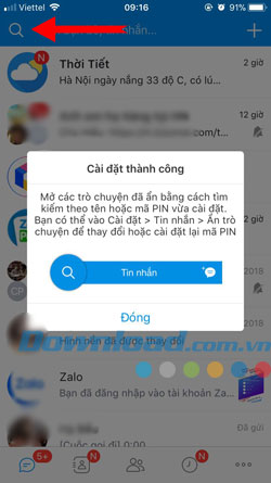 Bảo mật tin nhắn