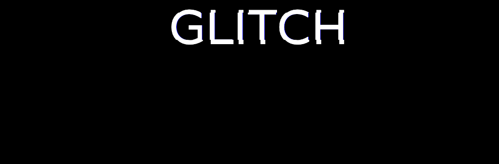 CSS Glitched Text