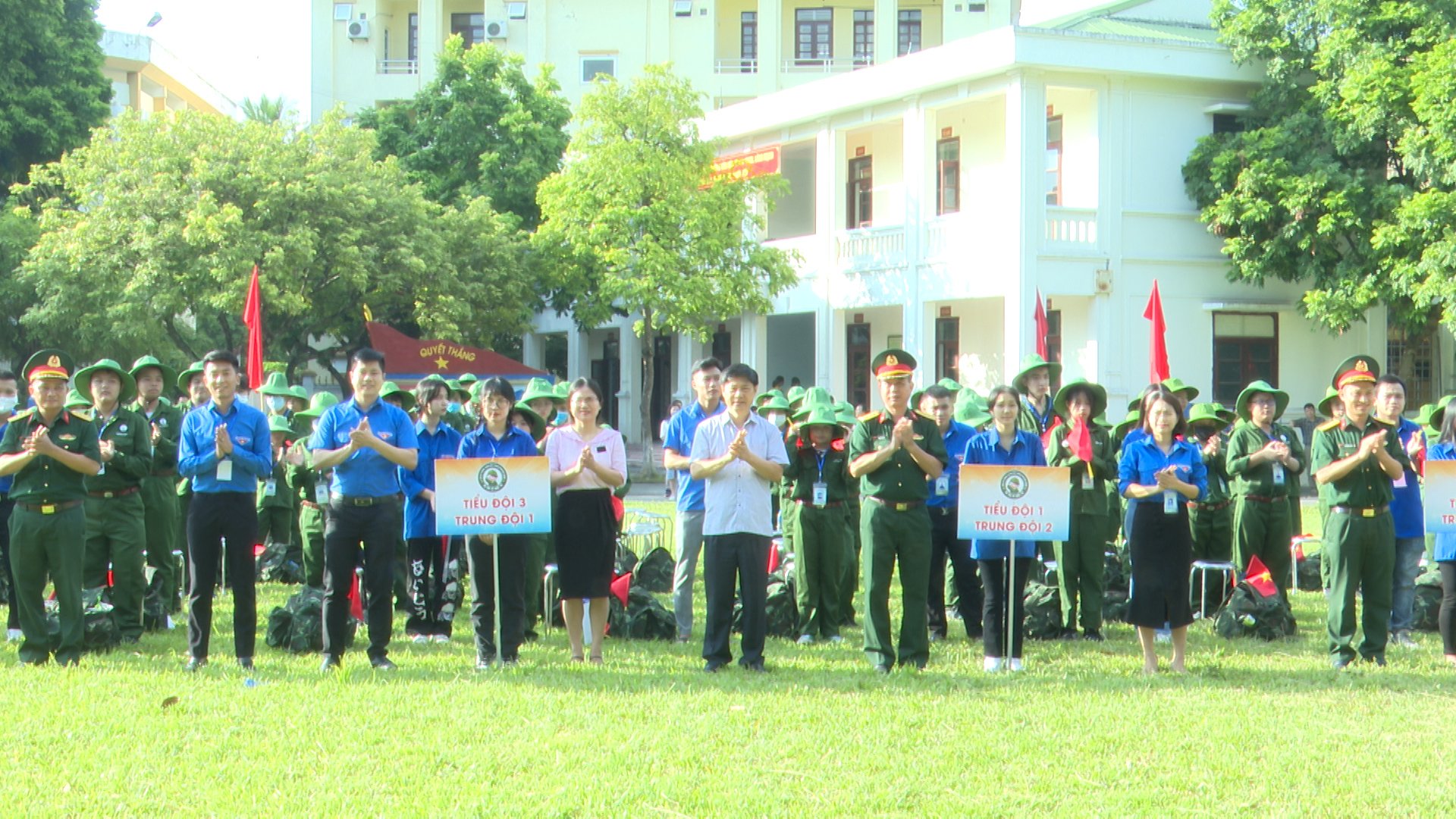 Lễ xuất quân học kỳ trong quân đội Thành phố Bắc Giang năm 2022