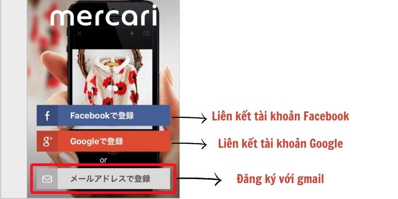Cách đăng ký Mercari｜App mua đồ cũ online ở Nhật Bản