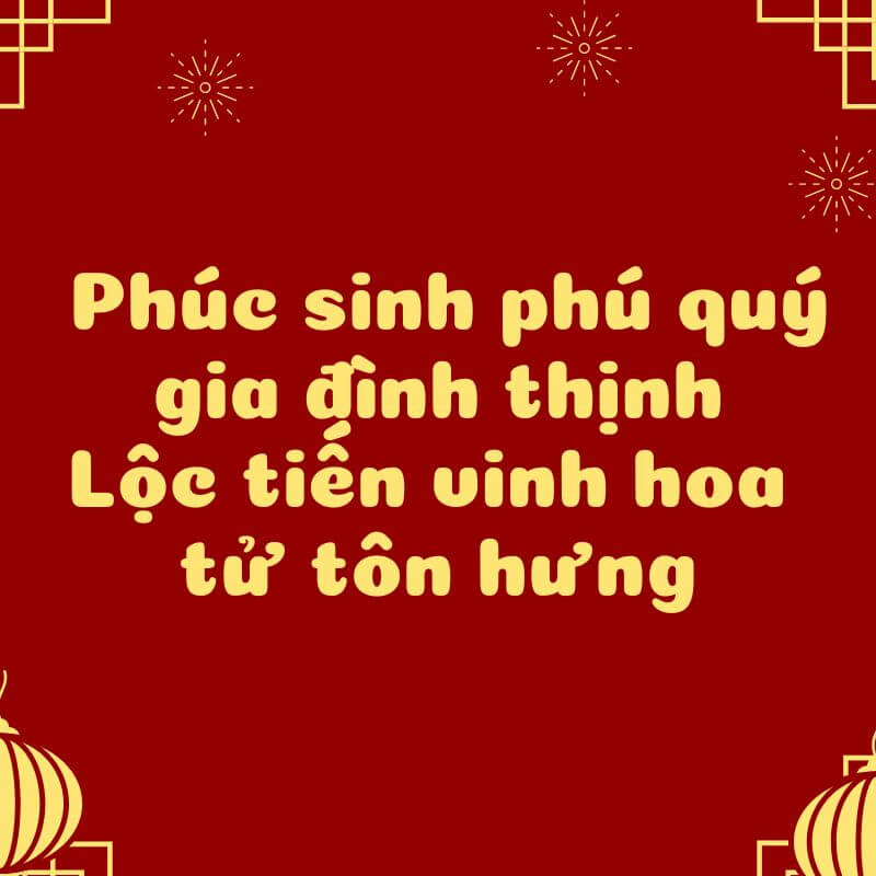 Câu đối Tết 7 chữ