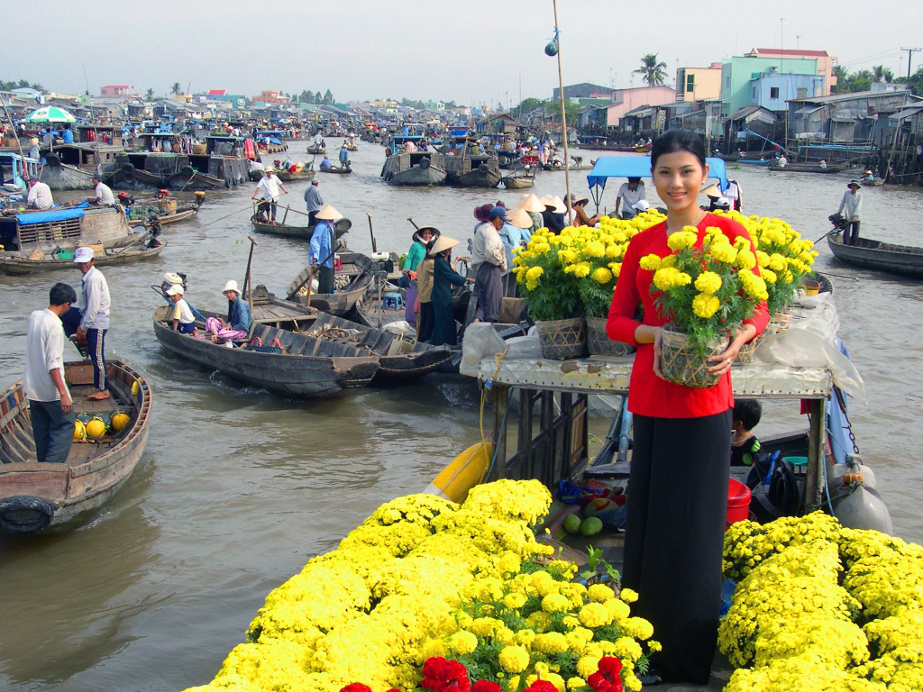 Chợ tết mua sắm 2