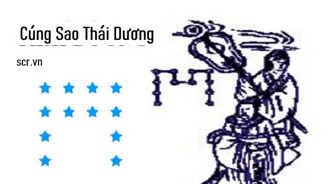 Cúng Sao Thái Dương ❤️️ Cách Cúng, Mâm Cúng, Lễ Vật